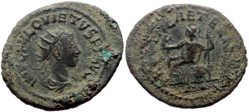 Quietus (Usurper, 260-261) AE Antoninianus (Bronze, 4.25g, 25mm) Samosata Antoni...