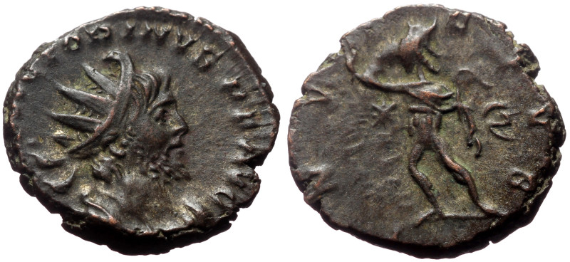 Victorinus (269-271) AE Antoninianus (Bronze, 3.80g, 19mm)
Cologne, 269-270.
Obv...