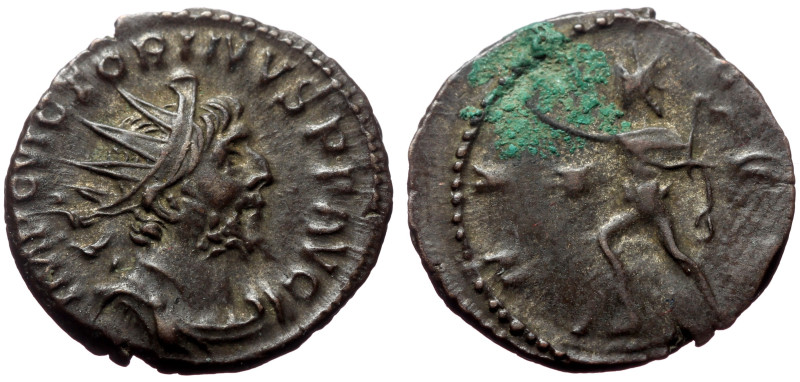 Victorinus (269-271) AE Antoninianus (Bronze, 2.80g, 19mm) Obv. IMP C PIAV VICTO...