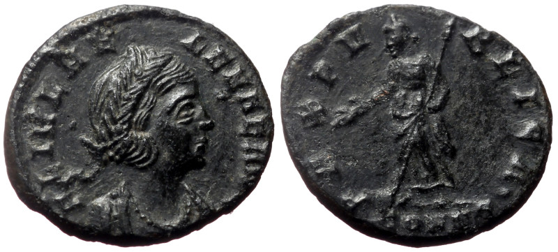 Helena (Augusta, 324-328/30) AE Nummus (Bronze, 15mm, 1.44g) Constantinople, 337...