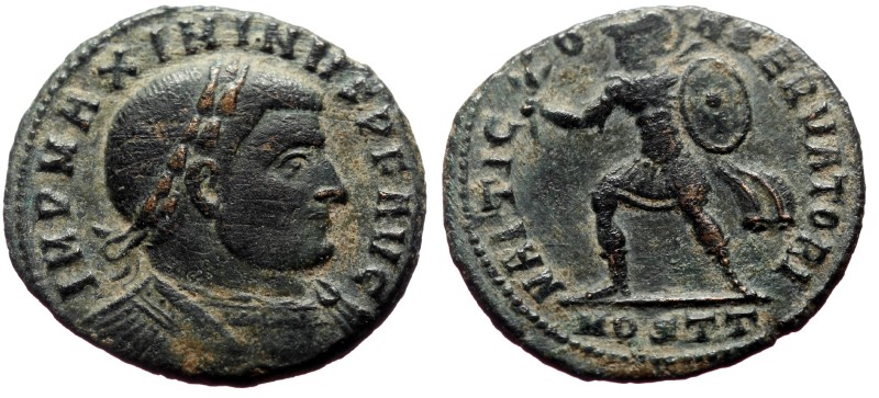 *Unpublished in major references*
Maximinus Daia (310-313) AE Follis (Bronze, 3...