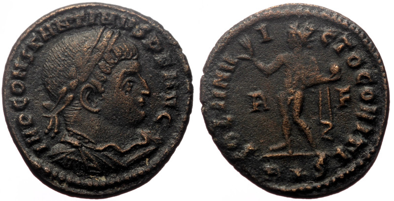 Constantine I the Great (307-337) AE Follis (Bronze, 20mm, 3,56g) Rome
Obv: IMP ...