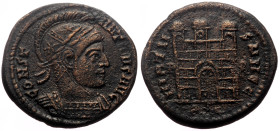 *Rare, not often seen on the market*
Constantine I The Great (307-337) AE Follis (Bronze, 19mm, 3.83g)
Obv: CONSTANTINVS AVG, laureate helmeted cuir...
