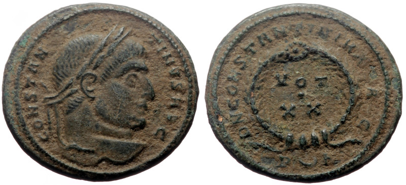 Constantine I 'The Great' (307/10-337) AE Follis (Bronze, 3.52g, 20mm) Arelate.
...