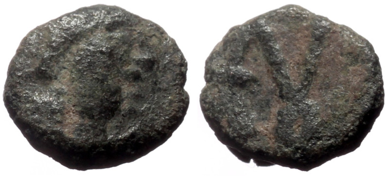 Unidentified Migration period (?) AE numus (Bronze, 0.40g, 6mm)