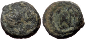 Unidentified Migration Period AE (Bronze, 1.05g, 10mm)