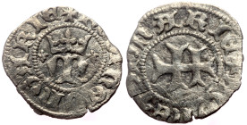 Hungary, Maria of Anjou (1382-1387) AR Denar 9Silver, 0.46g, 14mm)
Obv: REGINE VNGARIE, Crowned M.
Rev: MONETA MARIE, Patriarchal cross.
Ref: Huszár 5...