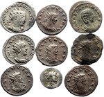 9 Ancient AR coins (Silver, 28.89g)