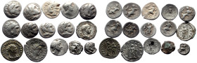 15 Ancient AR coins (Silver, 53.65g)