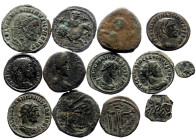 13 Ancient AE coins (Bronze, 45.18g)