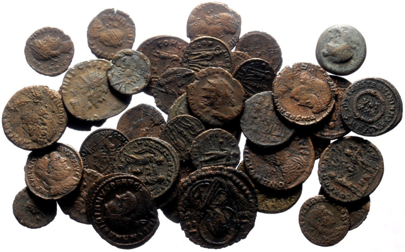 40 Ancient AE coins (Bronze, 97,03g)