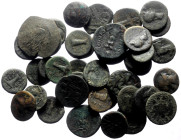 40 Ancient AE coins (Bronze, 176,28g)