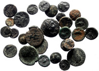 29 Ancient AE coins (Bronze, 50,70g)