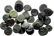 30 Ancient AE coins (Bronze, 105,99g)
