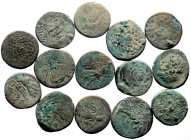 15 Greek AE coins (Bronze, 103.78g)
