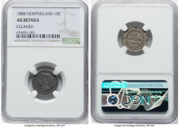 Newfoundland. Victoria 10 Cents 1888 AU Details (Cleaned) NGC, London mint, KM3. HID09801242017 © 2023 Heritage Auctions | All Rights Reserved
