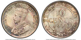 Newfoundland. George V 10 Cents 1919-C MS65 PCGS, Ottawa mint, KM14. HID09801242017 © 2023 Heritage Auctions | All Rights Reserved
