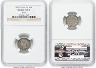 Victoria "Round Top 3" 10 Cents 1893 F15 NGC, London mint, KM3. HID09801242017 © 2023 Heritage Auctions | All Rights Reserved