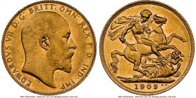 Edward VII gold Sovereign 1909-C AU55 NGC, Ottawa mint, KM14, S-3970. HID09801242017 © 2023 Heritage Auctions | All Rights Reserved