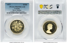 Elizabeth II gold Proof "Silver Jubilee" 100 Dollars 1977 PR69 Deep Cameo PCGS, Royal Canadian mint, KM119. HID09801242017 © 2023 Heritage Auctions | ...