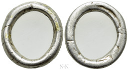 CELTS. Silver Ring Money (Circa 3rd-2nd century BC)