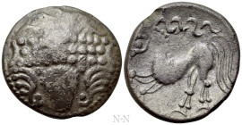 CENTRAL EUROPE. Noricum. Tetradrachm (2nd-1st centuries BC). "Frontalgesicht" type