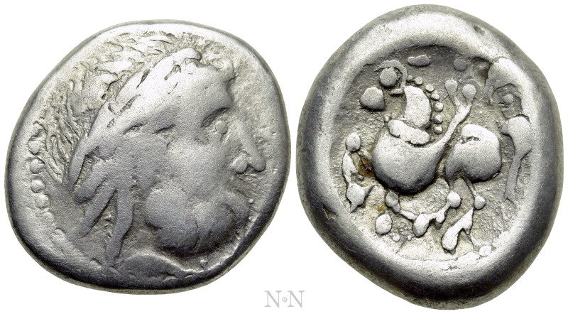 EASTERN EUROPE. Imitations of Philip II of Macedon (3rd-2nd centuries BC). Tetra...