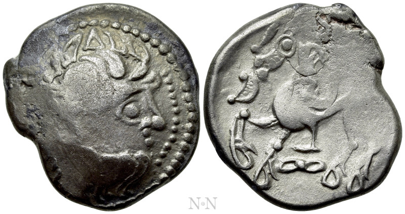 EASTERN EUROPE. Imitations of Philip II of Macedon (2nd-1st centuries BC). AE Te...