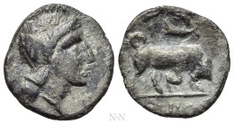 LUCANIA. Thourioi. Triobol (Circa 300-280 BC)