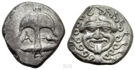 THRACE. Apollonia Pontika. Drachm (Late 5th-4th centuries BC)