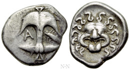 THRACE. Apollonia Pontika. Drachm (Late 5th-4th centuries BC)