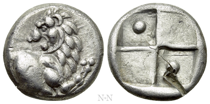 THRACE. Chersonesos. Hemidrachm (Circa 386-338 BC). 

Obv: Forepart of lion ri...