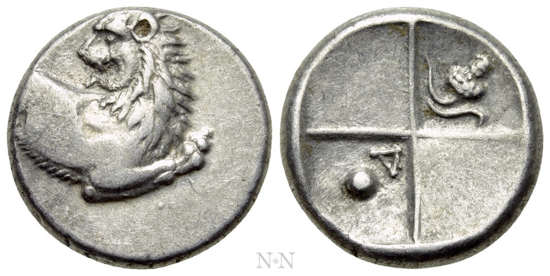 THRACE. Chersonesos. Hemidrachm (Circa 386-338 BC). 

Obv: Forepart of lion ri...