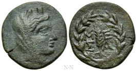 THRACE. Mesambria. Ae (Late 1st century BC)