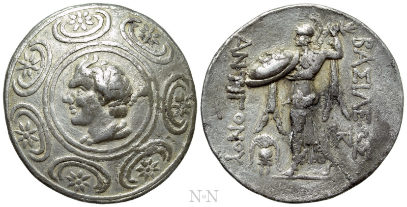 KINGS OF MACEDON. Antigonos II Gonatas. (277/6-239 BC). Tetradrachm. Amphipolis....