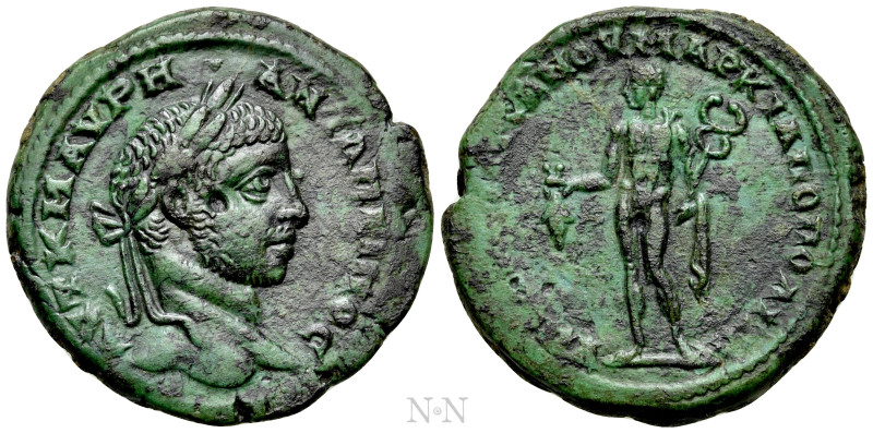 MOESIA INFERIOR. Marcianopolis. Elagabalus (218-222). Ae. Sergius Titianus, lega...