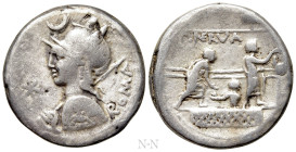 P. NERVA. Denarius (113-112 BC). Rome