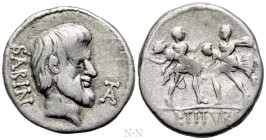 L. TITURIUS L.F. SABINUS. Denarius (89 BC). Rome