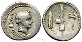 C. NORBANUS. Denarius (83 BC). Rome