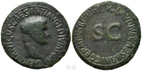 GERMANICUS (Died 19). As. Rome. Struck under Claudius