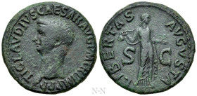 CLAUDIUS (41-54). As. Rome