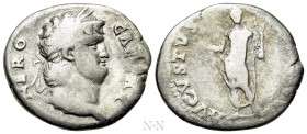 NERO (54-68). Denarius. Rome