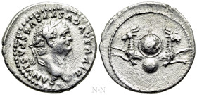 DIVUS VESPASIAN (Died 79). Denarius. Rome