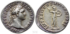 DOMITIAN (81-96). Denarius. Rome