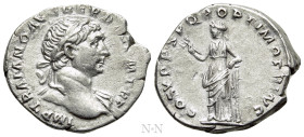 TRAJAN (98-117). Denarius. Rome