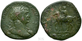 TRAJAN (98-117). Sestertius. Rome