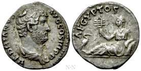 HADRIAN (117-138). Denarius. Rome. "Travel Series" issue