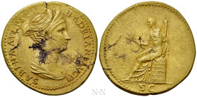 SABINA (Augusta, 128-136/7). Sestertius. Rome