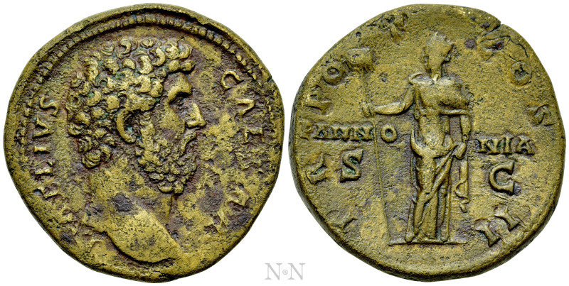 AELIUS (Caesar, 136-138). Sestertius. Rome. 

Obv: L AELIVS CAESAR. 
Bare hea...