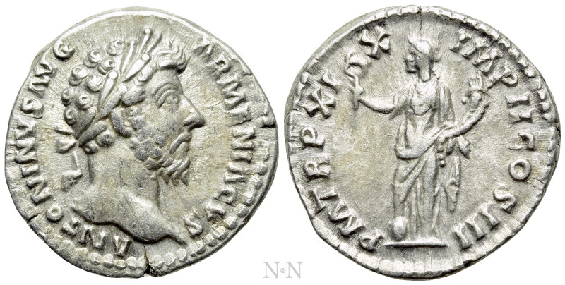 MARCUS AURELIUS (161-180). Denarius. Rome. 

Obv: ANTONINVS AVG ARMENIACVS. 
...